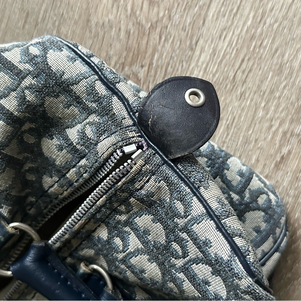 Vintage Dior Navy Blue Boston Bag - Picture 10 of 10